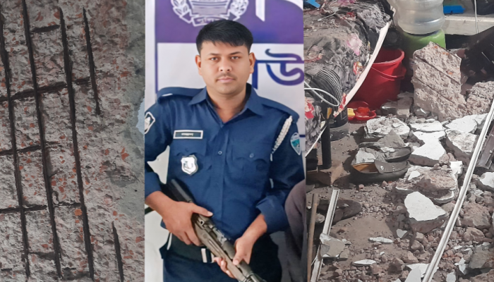 দাউদকান্দি থানা ভবনের ছাদ ধসে কনেস্টেবল গুরুতর আহত || ভবন ঝুঁকিপূর্ন ঘোষণায় আতঙ্কিত পুলিশ দাউদকান্দি থানা ভবনের ছাদ ধসে কনেস্টেবল গুরুতর আহত || ভবন ঝুঁকিপূর্ন ঘোষণায় আতঙ্কিত পুলিশ