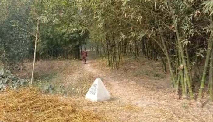 সীমান্তে কাঁটাতারের বেড়া দিতে এসে বিজিবির বাধায় সরে গেছে বিএসএফ